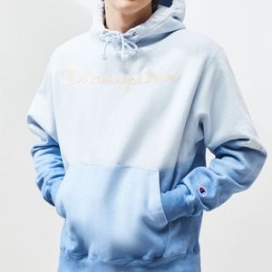 dip dye champion hoodie